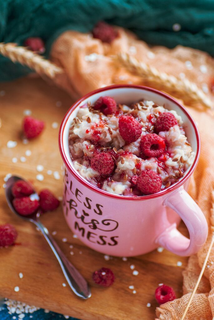 avena con frutas