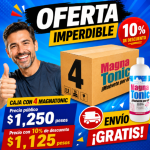 MagnaTonic Caja con 4 Tónicos de 1 Lt.