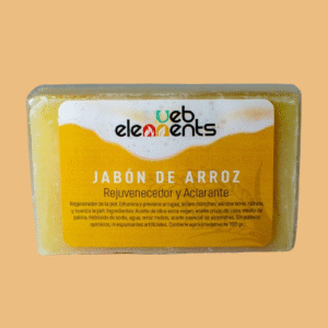 jabón de arroz