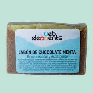 jabón chocolate menta