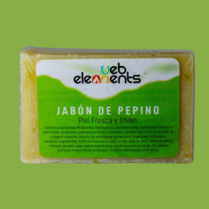 jabón de pepino