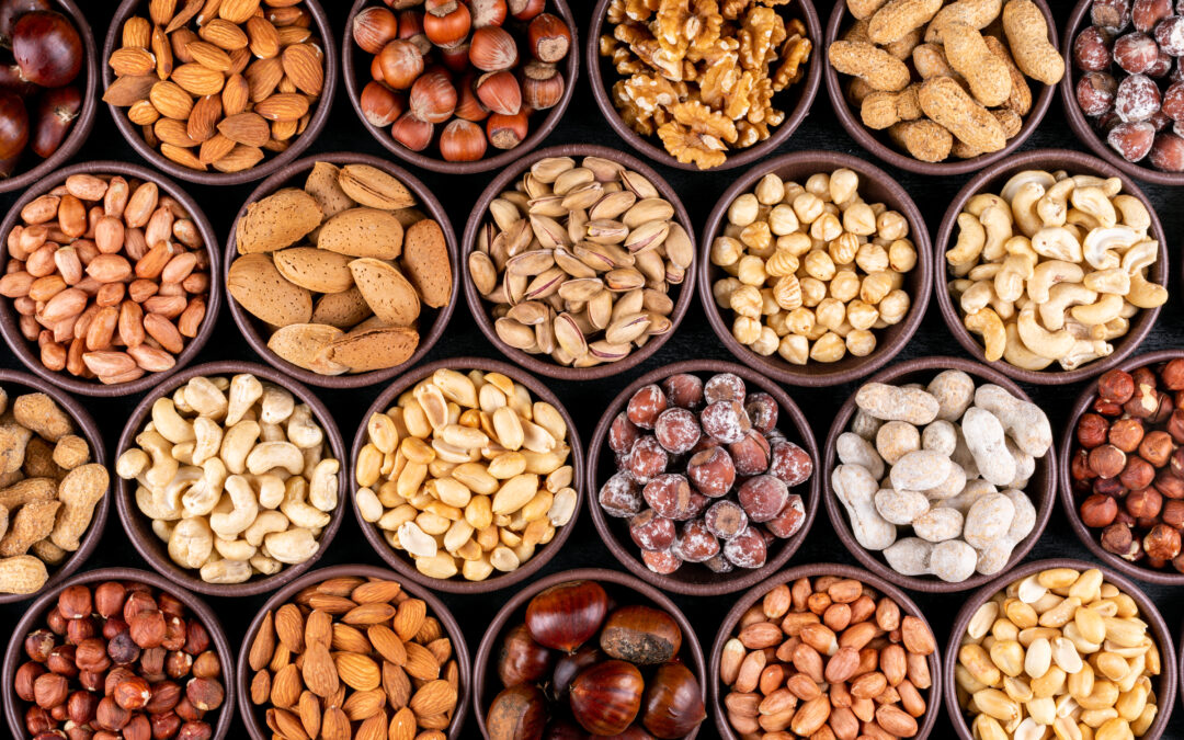 Frutos secos ricos en minerales: una fuente natural de magnesio para tu bienestar