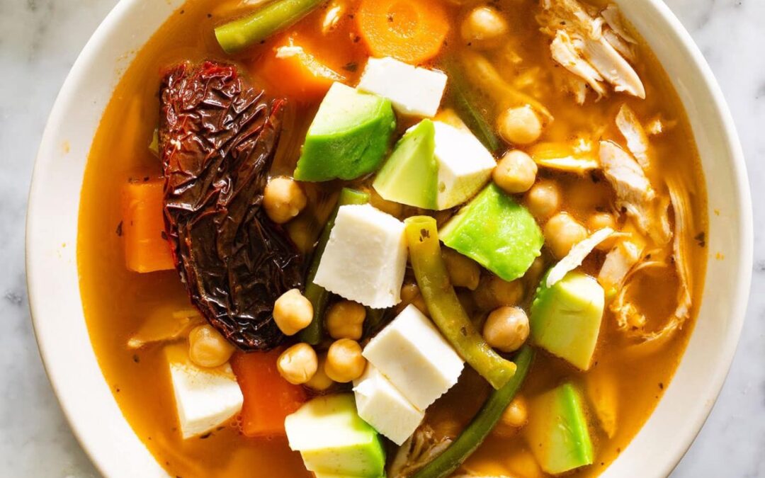 Caldo Tlalpeño Revitalizante: Energía para el Otoño
